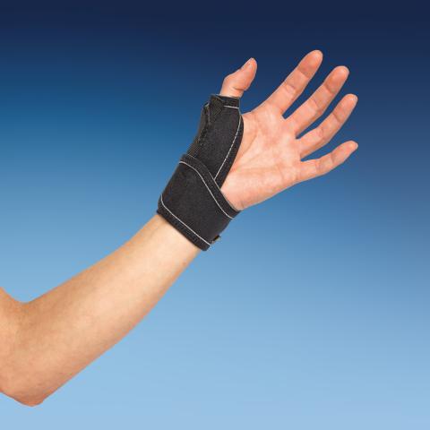 Mediroyal Origo, short thumb support with splint black