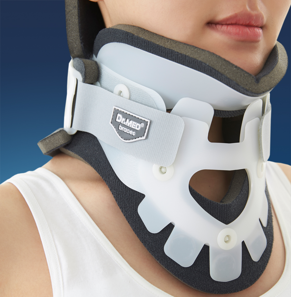 Stable cervical collar
