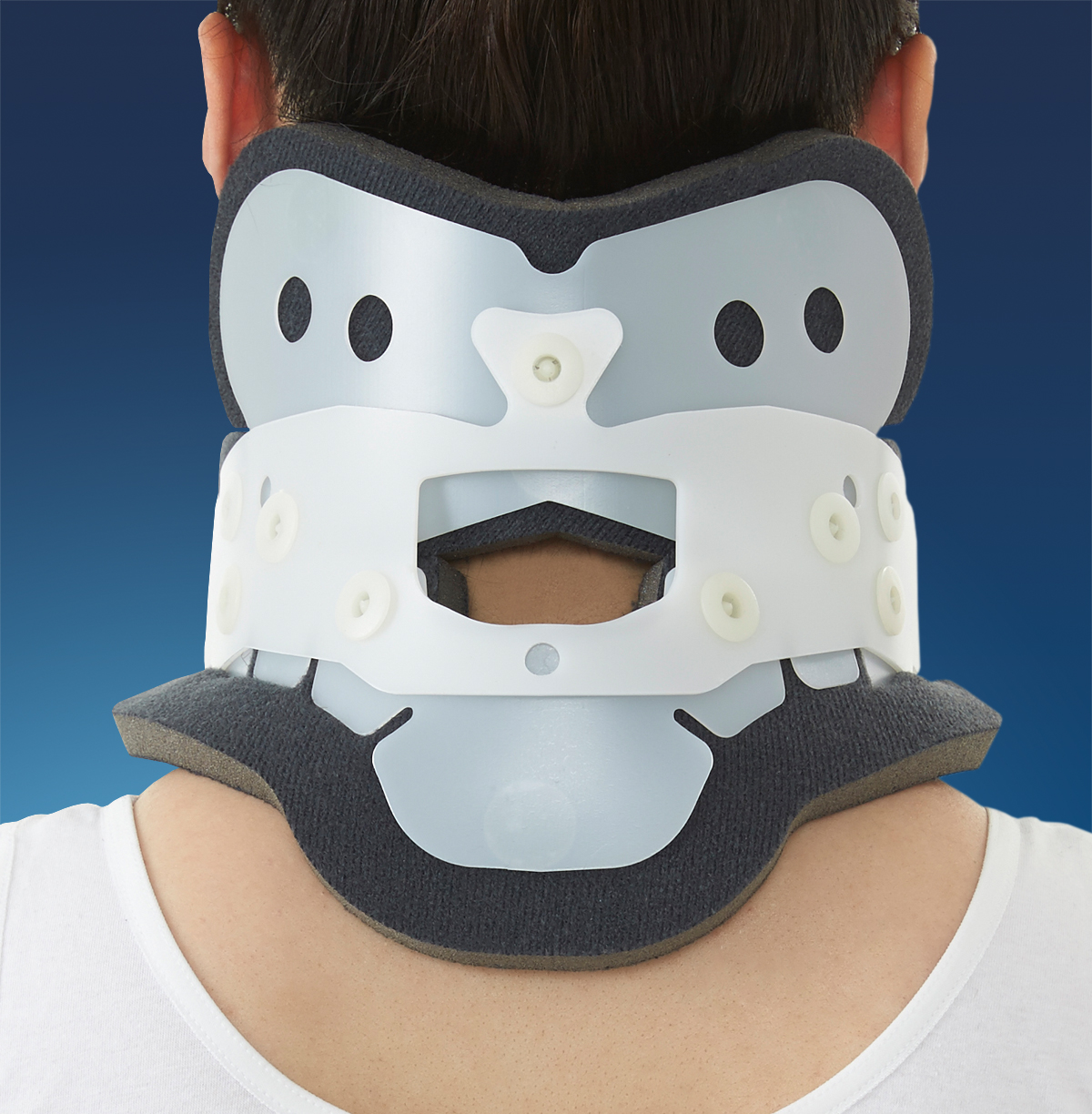 Stable cervical collar